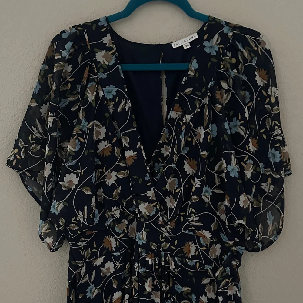 Baltic Born Floral Maxi Dress Size XL - Picture 3 of 9